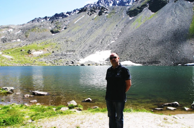 auf dem Flüelapass