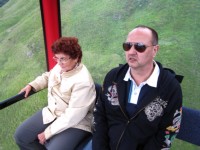 in der Seilbahn
