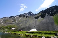 da bin ich auf dem Flüelapass