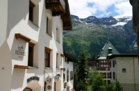 Besuch am Sonntag in St. Moritz