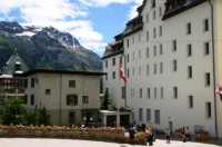 Besuch am Sonntag in St. Moritz