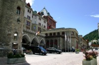 Besuch am Sonntag in St. Moritz