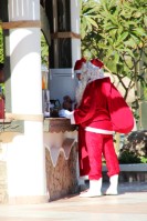 der Weihnachtsmann ist auch da